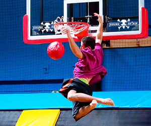 Trampoline Slam Dunk